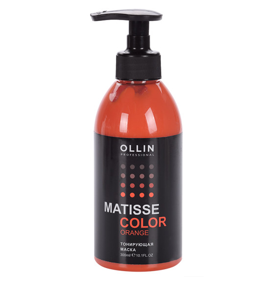 OLLIN MATISSE COLOR МАСКА ДЛЯ ВОЛОС ТОНИРУЮЩАЯ 300 мл оранж