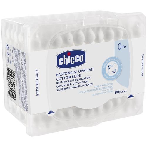 CHICCO BABY MOMENTS ВАТНЫЕ ПАЛОЧКИ ДЕТСКИЕ №90 с ограничителем