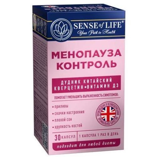 Изображение товара SENSE OF LIFE МЕНОПАУЗА КОНТРОЛЬ капс. №30