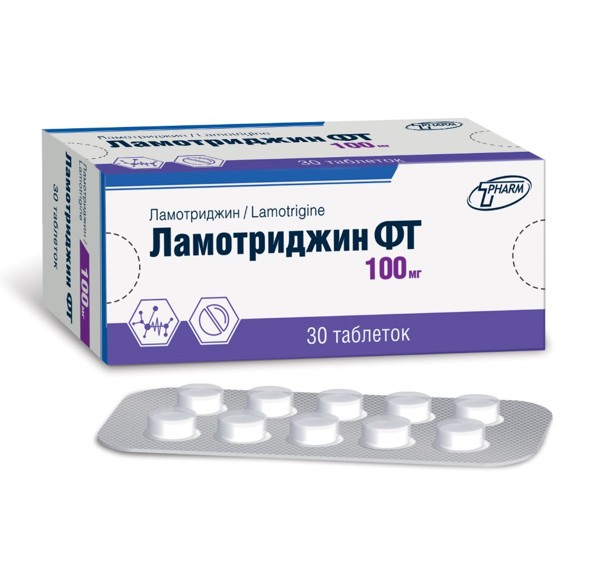 Изображение товара Ламотриджин Фармасинтез 100 мг - мощное противоэпилептическое средство для взрослых и детей