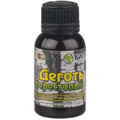 ДЕГОТЬ БЕРЕСТОВЫЙ БИОЛИТ р-р наруж. 30 мл