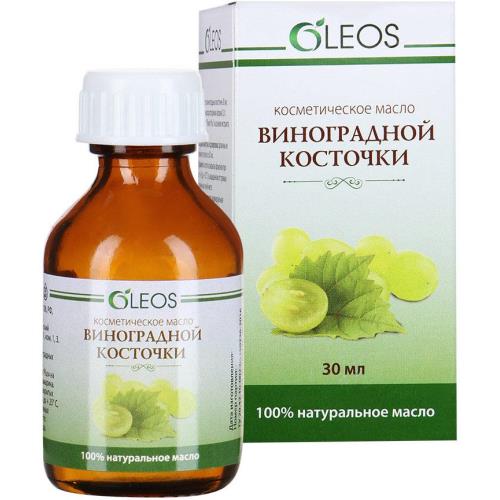 МАСЛО КОСМЕТИЧЕСКОЕ ВИНОГРАДНАЯ КОСТОЧКА ОЛЕОС 30 мл