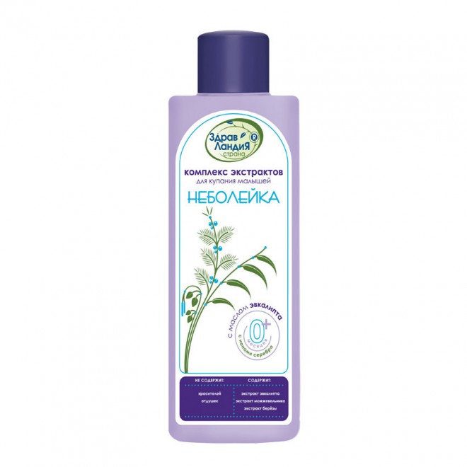 СТРАНА ЗДРАВЛАНДИЯ СРЕДСТВО ДЛЯ КУПАНИЯ ДЕТСКОЕ 250 мл неболейка