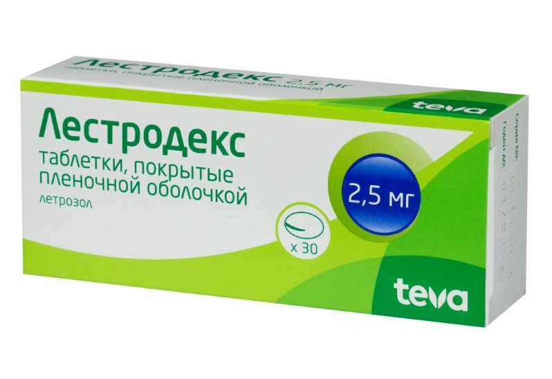 Изображение товара ЛЕСТРОДЕКС табл. п/о плен. 2,5 мг №30
