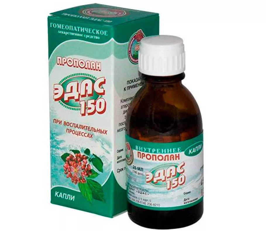 Изображение товара ЭДАС -150 (ПРОПОЛАН) капли внутр. 25 мл