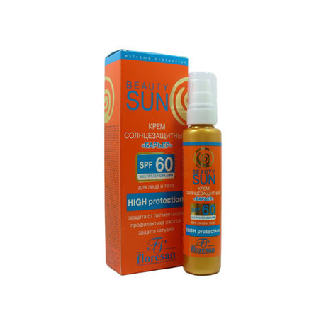 ФЛОРЕСАН СОЛНЕЧН. СЕРИЯ КРЕМ СОЛНЦЕЗАЩИТНЫЙ 75 мл SPF60 (ф-283)