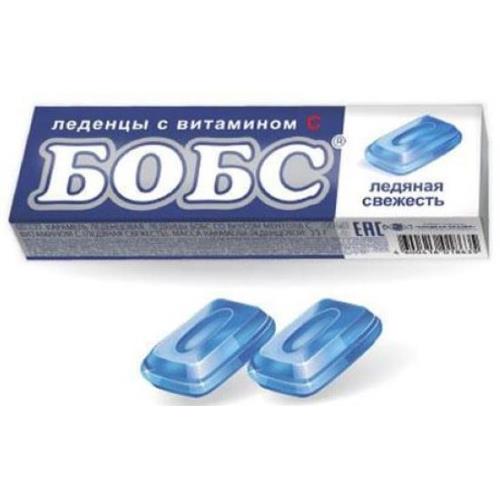 БОБС леденцы ледяная свежесть 35 гр