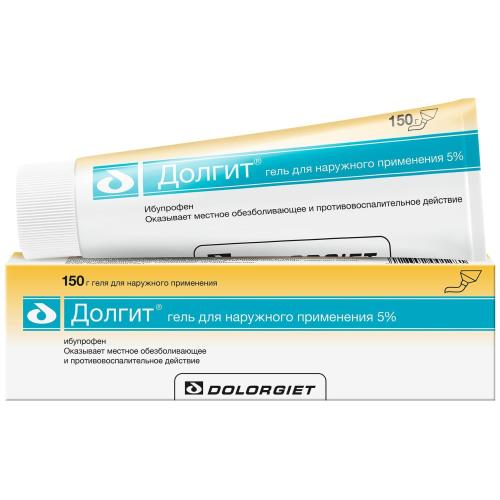 ДОЛГИТ гель 5% 150 гр