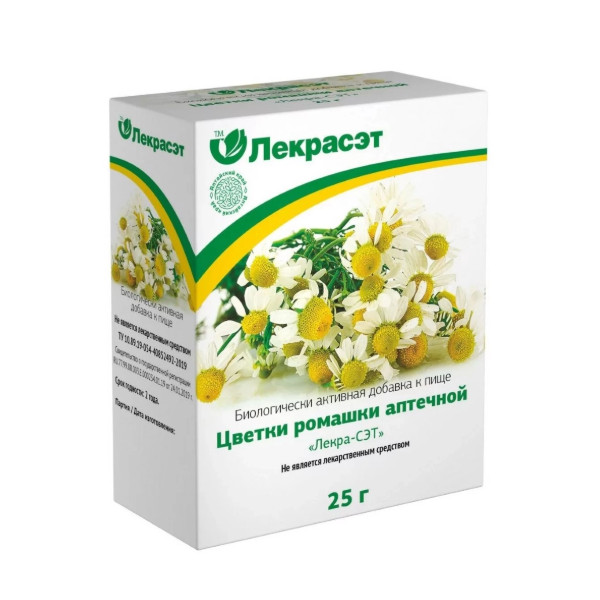 ФИТОЧАЙ РОМАШКА ЦВЕТКИ 25 гр