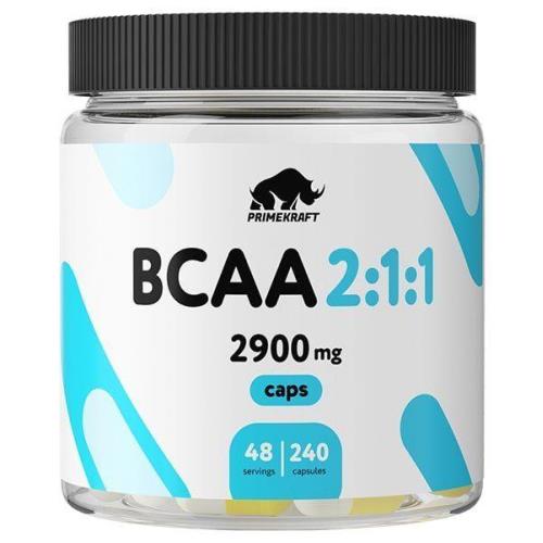 PRIME KRAFT BCAA 2:1:1 АМИНОКИСЛОТЫ капс. №240
