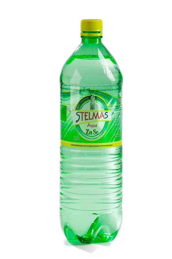 СТЭЛМАС ZN, SE ВОДА МИНЕРАЛЬНАЯ НЕГАЗИРОВАННАЯ пэт 1,5 л