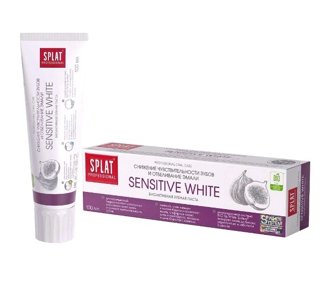 СПЛАТ СЕНСИТИВ WHITE ЗУБНАЯ ПАСТА 100 мл