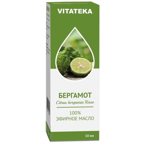 МАСЛО ЭФИРНОЕ БЕРГАМОТ ВИТАТЕКА 10 мл