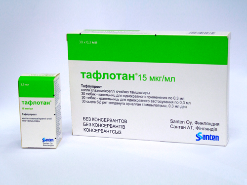 Изображение товара ТАФЛОТАН капли глазные 0,0015% тюб.- кап. 0,3 мл №30
