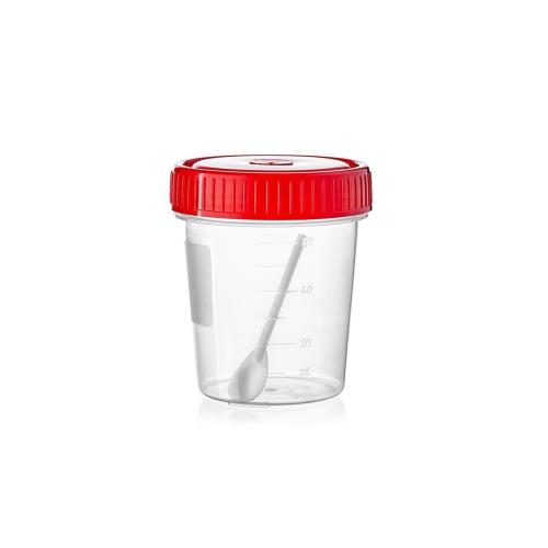 КОНТЕЙНЕР ДЛЯ АНАЛИЗА КАЛА СТЕРИЛЬНЫЙ со шпателем 60 мл