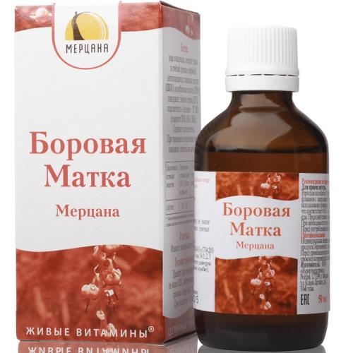 Боровая матка Мерцана, 50 мл, капли